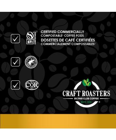 Club Coffee Craft Roasters Breakfast Blend - Light Roast Single Serve Coffee K-Cup Pods Compostable Coffee Pods Keurig Brewer Compatible Rainforest Alliance Certified 120 Count (20 Count Pack of 6) Breakfast Blend - Light Roast 120 count (Pack of 1) - Buy Online on GoSupps.com