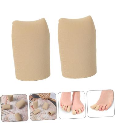 GLEAVI 8 Pcs Toe Protectors Set - Silicone Gel Toe Sleeves for Toe Care - Elastic Toe Tubes and Scuffs - Split Toe Covers Included - Buy Online on GoSupps.com