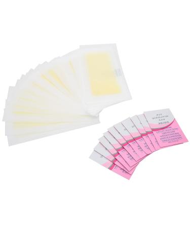 Qyebavge 60pcs Unisex Wax Strips - Portable Facial & Body Hair Removal Paper for Smooth Skin - Buy Online on GoSupps.com