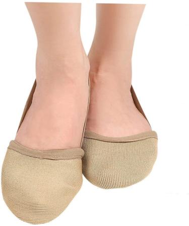 3 Pairs Half Palm Toe Sleeve Protectors for Women - Dance Sock Foot Metatarsal Pads & Cushions - Buy Online on GoSupps.com