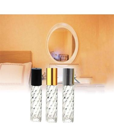 Buy Refillable Glass Roller Bottles for Essential Oils - Silver Caps - Durable & Stylish | Perfect for Aromatherapy & DIY Blends - Buy Online on GoSupps.com