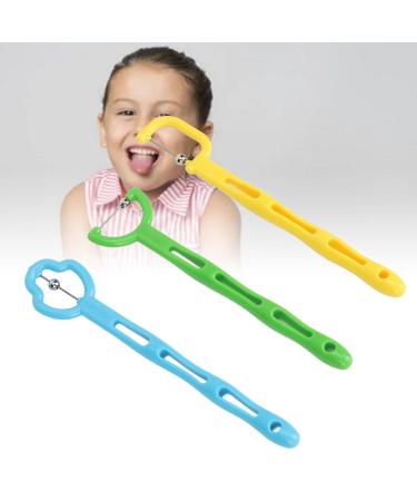 Tongue Tip Exerciser Set - 3-Piece Mouth Muscle Trainer for Children & Adults | Improve Tongue Mobility & Strengthen Oral Skills - Buy Online on GoSupps.com