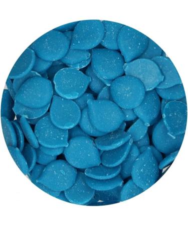FunCakes Deco Melts Blue - Dip Drip Drizzle and Decorate Melt in The Microwave and Pour in Every Shape Make Candy Drip Cakes Lollipops and Decorate Cakes Cookies and Cupcakes AZO Free 250 g - Buy Online on GoSupps.com
