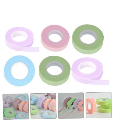 FRCOLOR 8Rolls tape Lashes Tool adhesive fabric tapes foam under eye pads adhesive tape Adhesive Eyelash Tapes foam tape Eyelash Tape Line Cotton Stem cotton swab medical - Buy Online on GoSupps.com