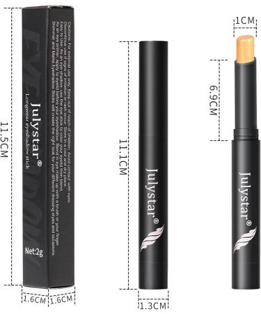 6 Colors Glitter Eyeshadow Stick Colorful Set 6 Eye Makeup Brush Set Waterproof Eye Shadow Pencil Eye shadow Stick Pen Makeup Set Waterproof & Long Lasting Starter Eyeshadow Stick Sets 57*6+6 - Buy Online on GoSupps.com