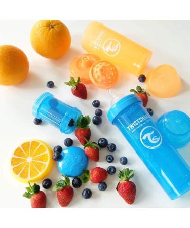 Twistshake Anti-Colic Baby Bottle 260ml - Orange | International Shipping Available - Buy Online on GoSupps.com