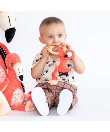 Deglingos Chewing Toy Flamingo - Best Teething Ring for Babies | International Shipping - Buy Online on GoSupps.com