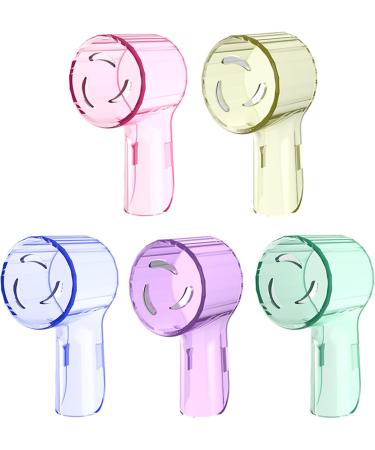 Buy Nodcows 5-Pack Toothbrush Heads for Oral-B | Dustproof Travel Covers in 5 Colors - Buy Online on GoSupps.com