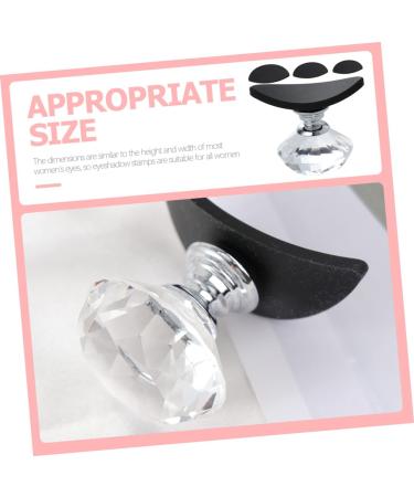 OHPHCALL 1 Set Eye Shadow Stamp Useful Eyeshadow Stamp Makeup Accessories Eyeliner Stamp Black - Buy Online on GoSupps.com