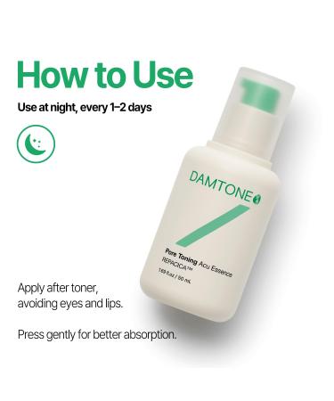 Damtone Pore Toning Acu Spicule Essence Ginseng Exosome & REPACICA for Smooth Skin Korean Spicule Essence Pore Tightening & Skin Texture Refining (50mL / 2 fl.oz) - Buy Online on GoSupps.com