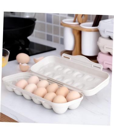 Yardenfun Box Outdoor Egg Carton Eggs Flat Bracket Egg Supply Convenient Egg Case Egg Rack Superimposed - Buy Online on GoSupps.com
