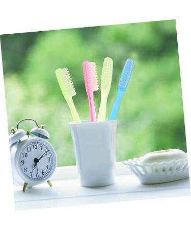 6-Hour Handle Disposable Toothbrushes - Medium for Adults - Travel-Friendly & Durable | Perfect for Teeth Brushing - Buy Online on GoSupps.com