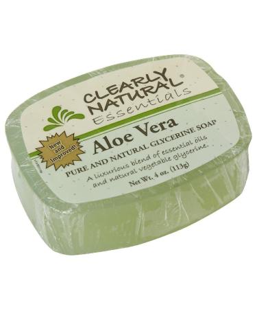 Clearly Natural Glycerine Bar Soap Aloe Vera - 4 oz