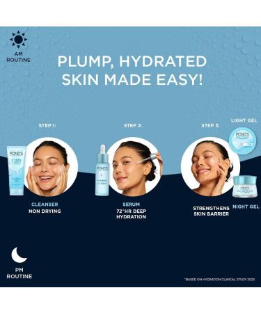 PO.ND S Hydra Light Hyaluronic Acid Hydrating Gel Facewash - Illuminate & Moisturize 3.38 Fl Oz - International Shipping Available - Buy Online on GoSupps.com