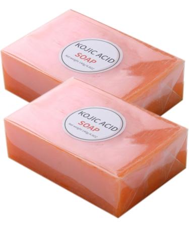 NIDONE 2pcs Kojic Acid Soap Skin Whitening Rich Foams 140g Kojic Soap Natural Organic MultiUsage Kojic Acid Soap for Facial Back Legs Body - Buy Online on GoSupps.com