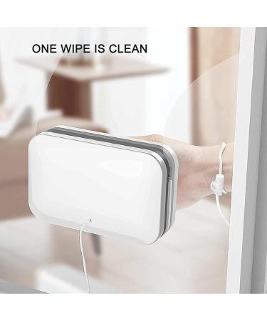 LTLJX Magnetic Window Cleaner Double Sided Outside Window Cleaner Tool with Comfortable Handle Wiper for High-Rise Glass Or Fish Tanks Glass Thickness 18 to 30mm - Buy Online on GoSupps.com
