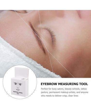 DOITOOL 2pcs Ink Eyebrow Measuring Tool Eyebrow Makeup Accessory Wire Ruler Cosmetic Eyebrow Shape - Buy Online on GoSupps.com