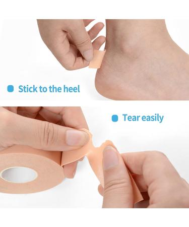 6 Rolls Blister Tape for Foot and Heel Protection - Ideal for Hiking and High Heels - Buy Online on GoSupps.com