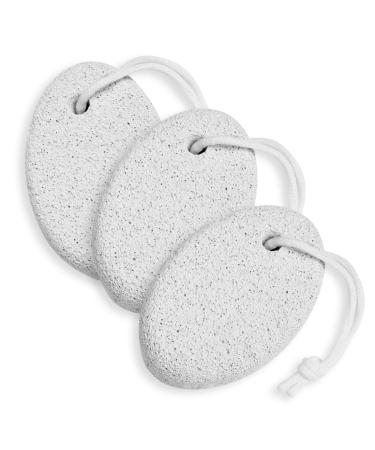 Youteer 3 Pcs Pumice Stone Natural Pumice Stone for Feet Exfoliation Remove Dead Skin Pedicure Tool.