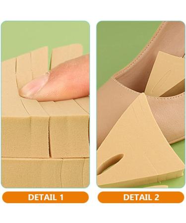 MAGICLULU Reusable Toe Plugs for Too Big Shoes - 4 Pairs Foot Cushion Shoe Filler Inserts - Buy Online on GoSupps.com