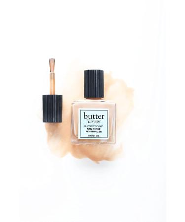 butter LONDON Sheer Wisdom Nail Tinted Moisturizer Medium - Hydrating Nail Treatment - Buy Online on GoSupps.com