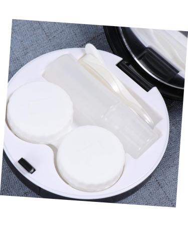 3-Piece Invisible Contact Lens Case with Marble Mirror Box - Healeved Cover for Safe Storage - Buy Online on GoSupps.com
