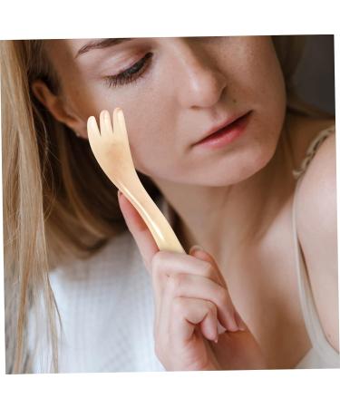 SESESFOUFU Kratzkamm Sleek Starrisus - Hair Growth Massager & Face Scraper 14.5x3cm Beauty Salon Accessory for Headaches - Buy Online on GoSupps.com