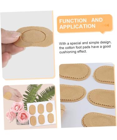 GLEAVI 6sheets Heel Grips Corn Patch Corn Pad Feet Corn Sticker Corn Treatment Pad Self-Adhesive Feet Pad Bunion Foot Protectors Toe Protector Women's Shoes Cotton Foot Stickers - Buy Online on GoSupps.com