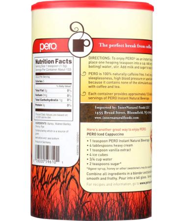 Instant Natural Caffeine-Free Original Beverage - 100% Pure and Delicious - Buy Online on GoSupps.com