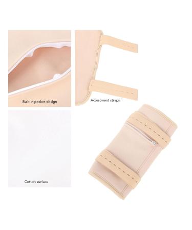 Castor Oil Pack | Adjustable Leak-Proof Wrap for Liver Detox Soft Khaki - Buy Online on GoSupps.com