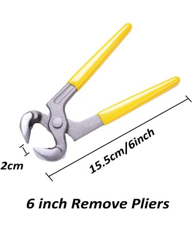 eMingo 24 Pairs High Heels Tips Replacement Caps with Pliers - 6 Inch Stiletto - Black (6 Sizes) - Buy Online on GoSupps.com