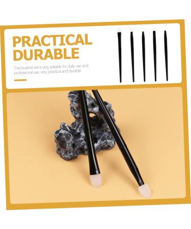 POPETPOP 3 Sets Silicone Makeup Brush Silicone Eye Brush Small Makeup Brush Silicone Mask Applicator Travel Makeup Brush Kit Para Pesta as Silicone Brush Nose Brush Lips Miss Cosmetic Bag - Buy Online on GoSupps.com