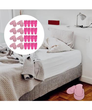 16 Pairs Disposable Beauty Spa Slippers for Women - Non-slip Pedicure Shoes - Buy Online on GoSupps.com