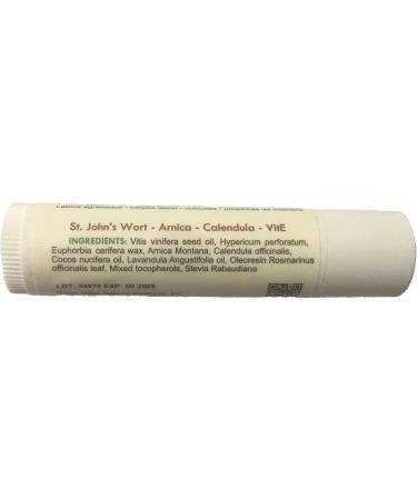 GWEN MILLER - Healing Balm Stick for Chapped Lips Cold Sores Skin Cuticles & Insect Bites - 100% Natural Organic Ingredients (5.8 ml) - Buy Online on GoSupps.com