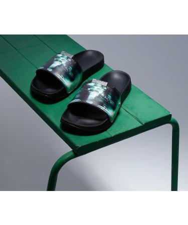 PUMA Unisex Mapf1 Graphic Leadcat FTR Slide Sandals - 42 EU Puma Black/Spectra Green | International Shipping Available - Buy Online on GoSupps.com