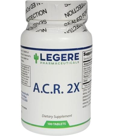 Legere Pharmaceuticals A.C.R 2X Cleansing Herb 100 Tablets - Buy Online on GoSupps.com