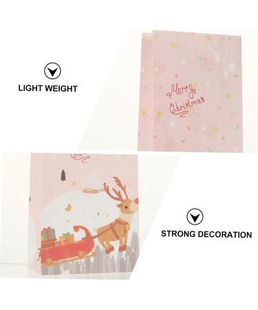 LALAFINA 6pcs Christmas Candy Paper Bag Candy Bags Kraft Retail Bags Party Favor Bag Packing Bag Kraft Paper - Buy Online on GoSupps.com
