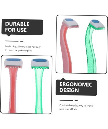 Mikinona 6pi ces Rasoir Femme Lames Pr cises Tondeuse Intime Pour Jambes Bras Et Bikini Protection S curis e Ergonomique Portable - Buy Online on GoSupps.com