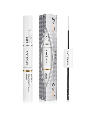 Lash Bond and Seal Cluster Lash Glue + 144 Pcs DIY Cluster Eyelash Extensions | Strong, Gentle, Comfortable Adhesive for All Day Wear - Buy Online on GoSupps.com