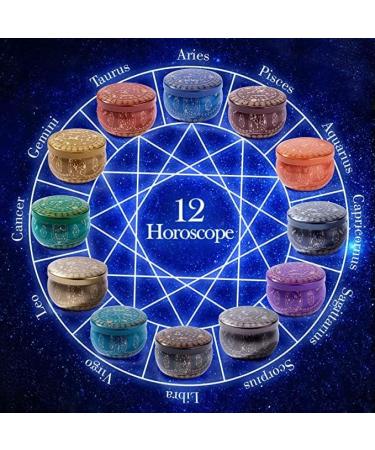 12-Piece Fragrance Candle Gift Set for Women | Soy Wax Aromatherapy | Perfect Birthday & Girlfriend Gifts | Constellation Candles - Buy Online on GoSupps.com