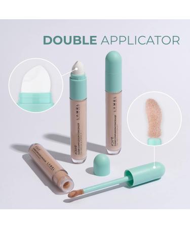 LAMEL OH Clear Face Concealer with Vitamin E & Tea Tree Extract - Moisturizing, Waterproof, Vegan Formula - Brightening & Protection - Soft Beige 23 fl.oz - Buy Online on GoSupps.com