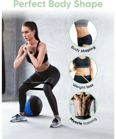 Shop Resistance Bands for Workouts - 7 Levels E-book & Recipes Included | Exercise Bands Booty Bands & More for All Fitness Levels - Buy Online on GoSupps.com