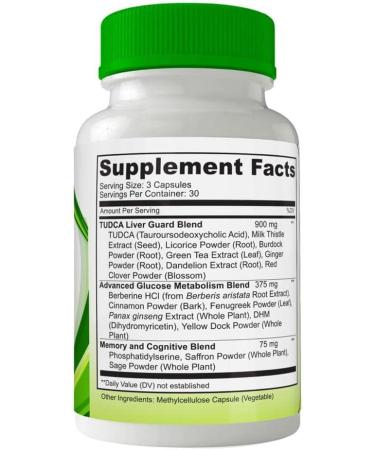 Karian Health Extreme Tudca Liver Guard with Milk Thistle | 21 Herbs for Liver, Memory & Immunity - Buy Online on GoSupps.com