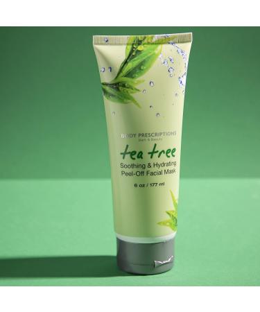Body Prescriptions Tea Tree Peel-off Facial Mask - Deep Cleansing & Blackhead Removal - Buy Online on GoSupps.com