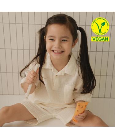 Unpa Cha Cha Carrot Toothpaste for Kids 36+ Months | Low Fluoride Formula | 2.65 oz - Safe & Fun Oral Care - Buy Online on GoSupps.com