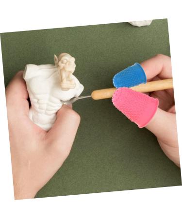 FRCOLOR 50pcs Rubber Finger Cots - Non-Slip Silicone Finger Covers for Guitar & Crafts - Assorted Colors 3.5x3CM - Finger Protectors for Sorting Tasks - Durable Latex Gel Sleeves - Buy Online on GoSupps.com