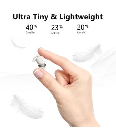 Sleep-Friendly Wireless Earbuds: Ultra-Soft & Noise Blocking for Insomnia, Snoring, Meditation - Buy Online on GoSupps.com