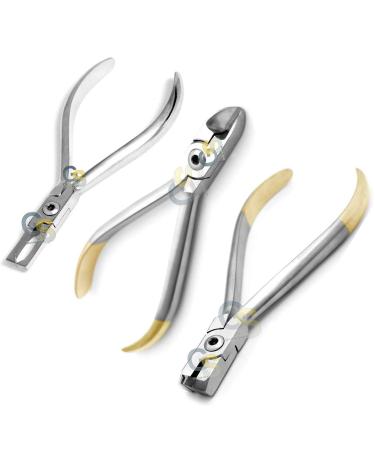 Tray Set UP Orthodontic + Pliers Hard Wire Cutter TC DISTAL + Bracket Remover Braces by G.S Online Store