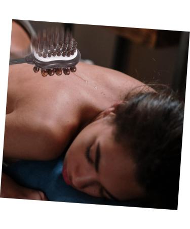 Frcolor Manual Wooden Massage Hammer - Handheld Massage Device for Back Relief & Relaxation - Buy Online on GoSupps.com