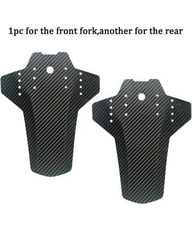 XINBOUS Carbon Fiber MTB Bike Fender Mud Guard Set - Front & Rear | Adjustable & Compatible with 20/24/26/27.5/29 Mountain Bikes - Buy Online on GoSupps.com